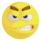 Angry Yellow Emoji