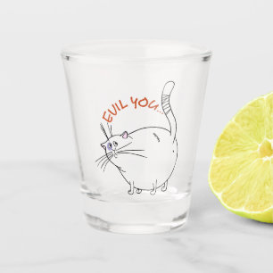Angry you shot glass