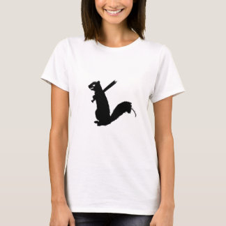 Angry Zombie Squirrel Collection T-Shirt