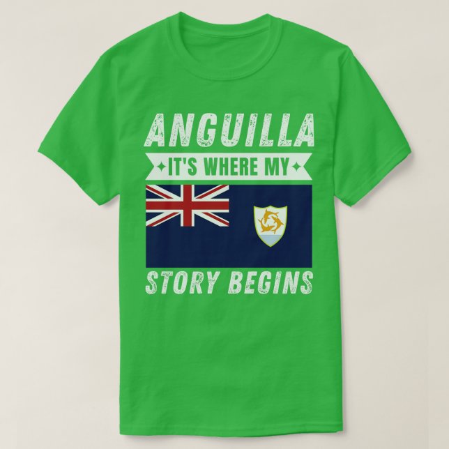 Anguilla 1 T-Shirt (Design Front)
