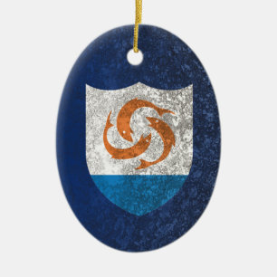 Anguilla Ceramic Tree Decoration