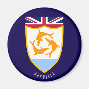 Anguilla coat of arms magnet