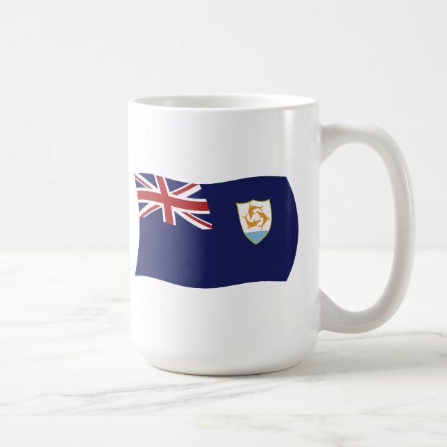 Anguilla Flag Mug (Right)