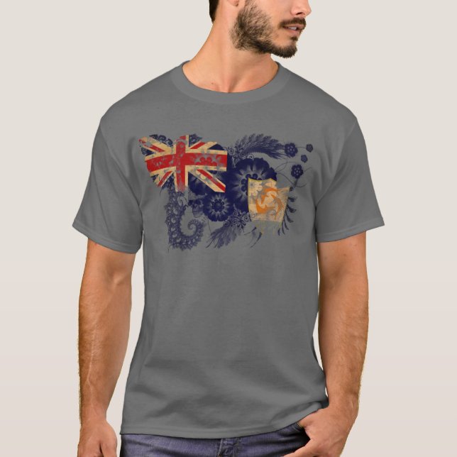 Anguilla Flag T-Shirt (Front)