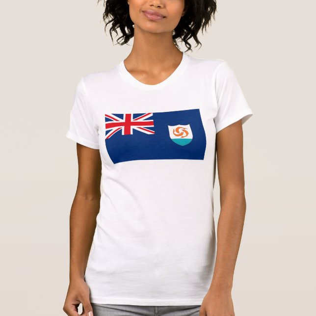Anguilla Flag T-shirt (Front)