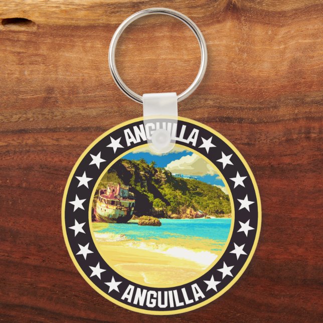 Anguilla                                           key ring (Front)