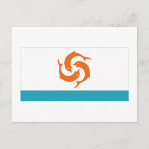 Anguilla Local Flag Postcard