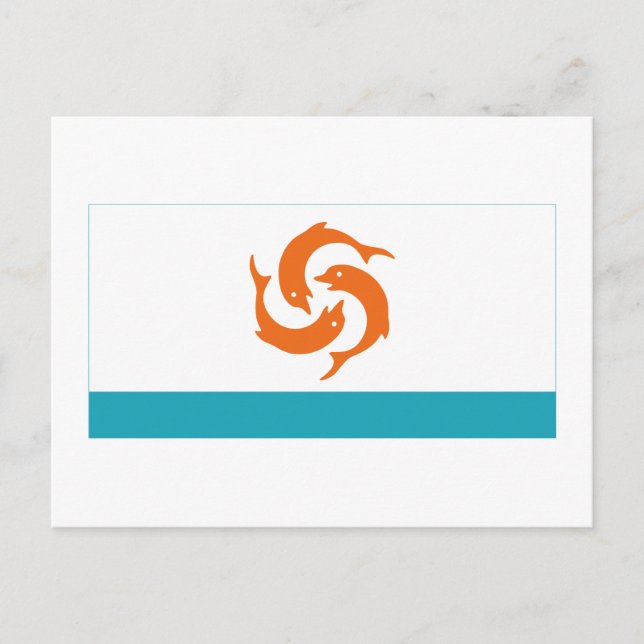 Anguilla Local Flag Postcard (Front)