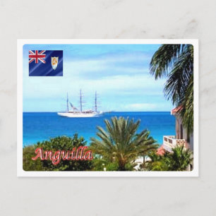 Anguilla - Long Bay - Postcard