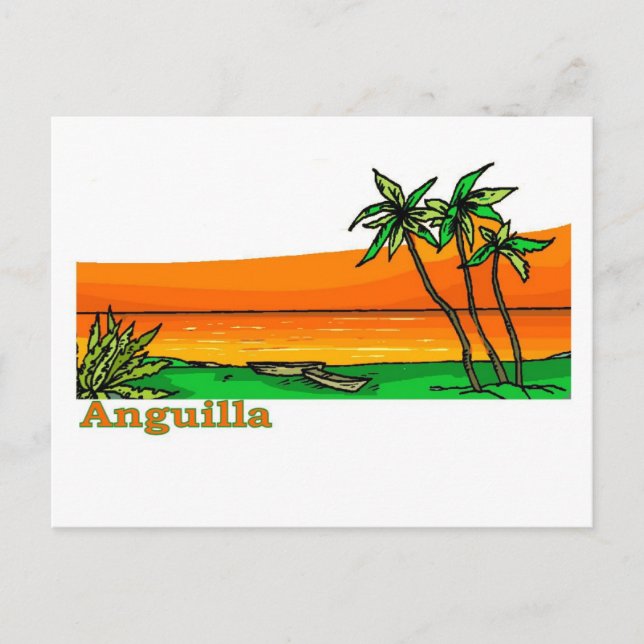 Anguilla Postcard (Front)