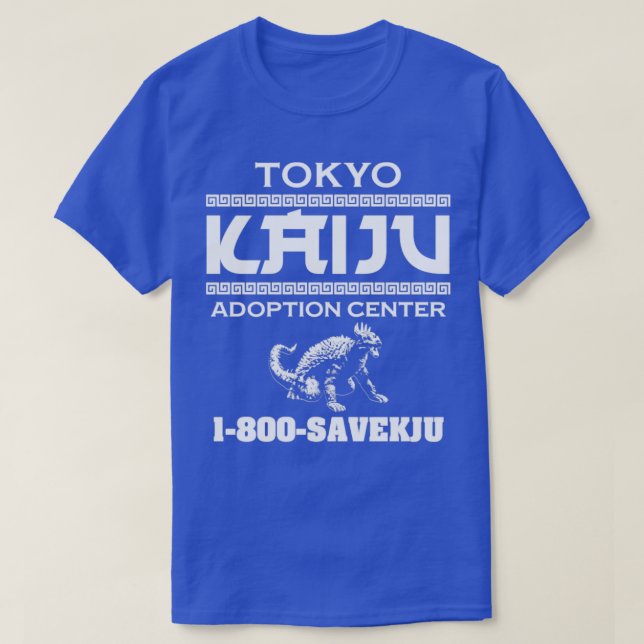 ANGUIRUS KAIJU ADOPTION CENTER T-Shirt (Design Front)