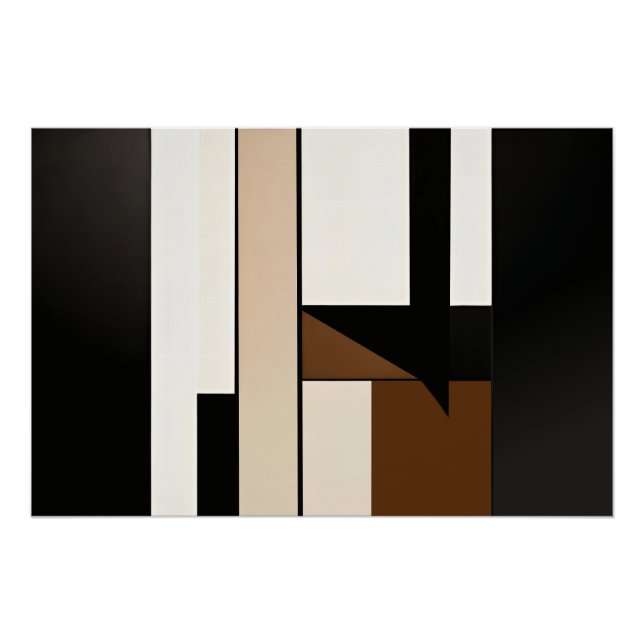 Angular Harmony Glossy Poster (Front)