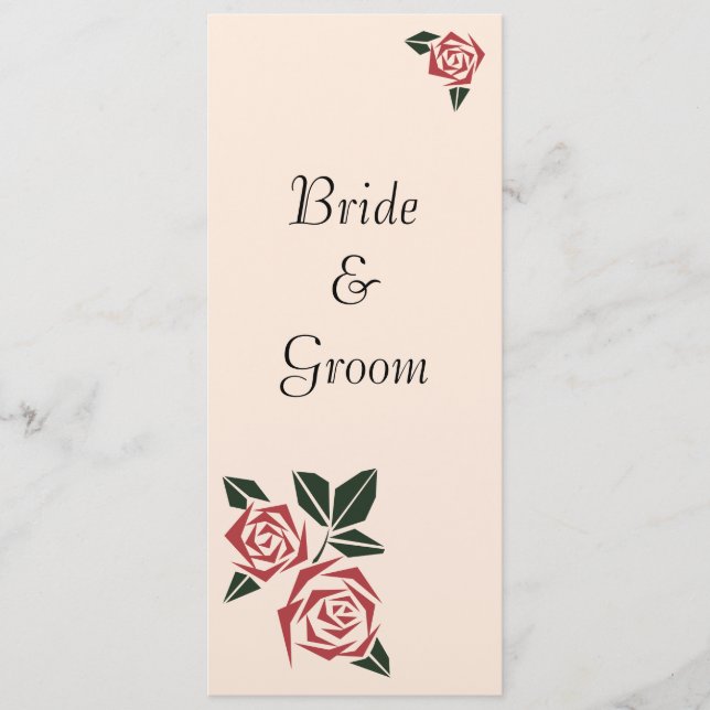 Angular Roses Programme (Front)