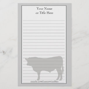 Angus Bull Stationery