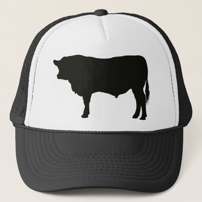 Angus Bull Trucker Hat (Front)