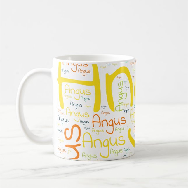 Angus Coffee Mug (Left)