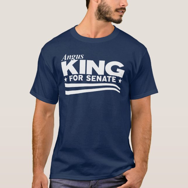 Angus King for Senate T-Shirt (Front)