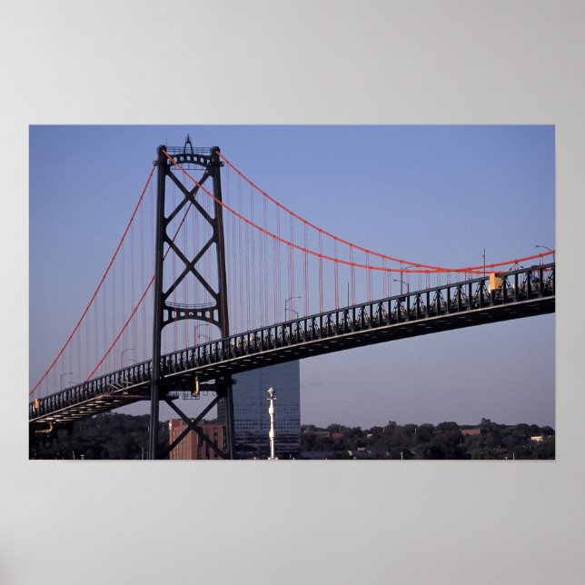Angus L Macdonald Bridge, Halifax, Nova 2 Poster (Front)