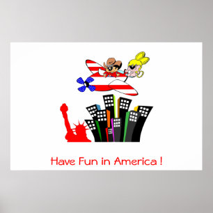 Angy and Roy Conquer America Poster