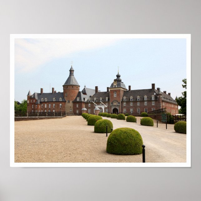Anholt Castle, Münsterland, Germany Poster (Front)