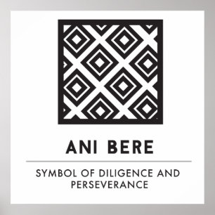 Ani Bere   Symbol of Diligence And Perseverance Poster