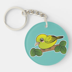 Anianiau Hawaii Forest Bird  Key Ring