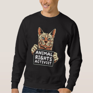 Animal Activist Rescue Animals Conservation Rights Sweatshirt