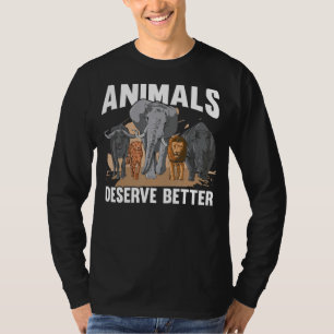 Animal Activist Rescue Animals Conservation Rights T-Shirt