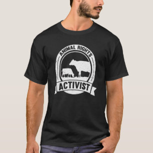 Animal Activist Rescue Animals Conservation Rights T-Shirt