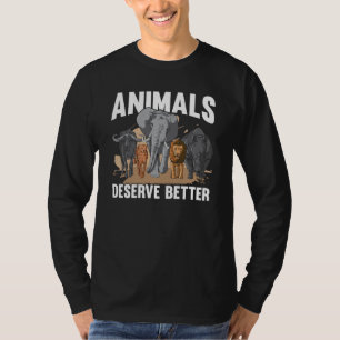 Animal Activist Rescue Animals Conservation Rights T-Shirt