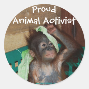 Animal Activist Sticker