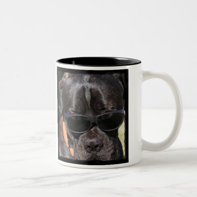 Animal Actors at ExtrasForMovies.com Two-Tone Coffee Mug (Right)