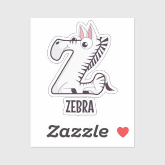 Animal Alphabet Letter - Z (Zebra)