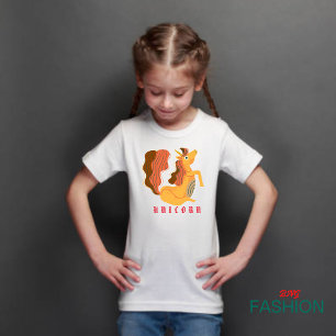 Animal Alphabet U For Unicorn Baby T-Shirt