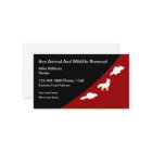 Animal And Wildlife Removal Business Cards