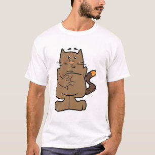 Animal Anthropomorphised Animals Cartoon Cat felin T-Shirt