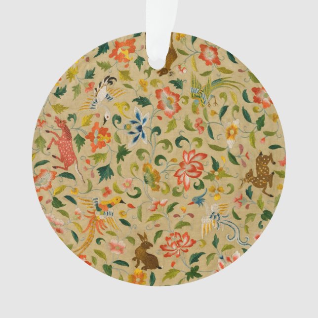 Animal Antique Horse Bird Deer Rabbit Ornament (Front)