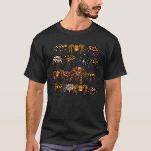 Animal Arachnid Tarantula Arthropod Cobweb Hallowe T-Shirt