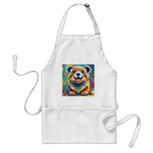 Animal art design featuring bold, dynamic standard apron