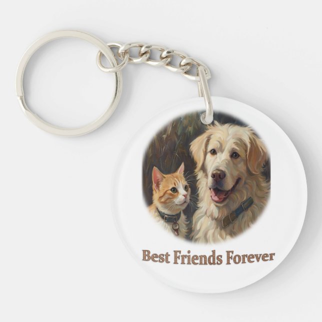 Animal Art Key Ring (Front)