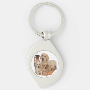 Animal Art Key Ring