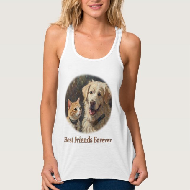 Animal Art Singlet (Front)