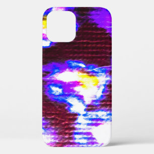 Animal Background. Dirty Art Pattern. Handmade Clo iPhone 12 Case