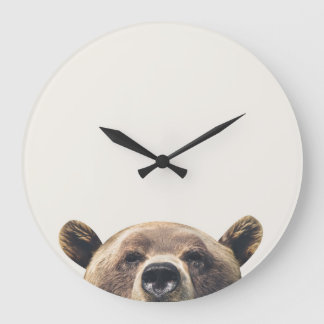 Animal Bear Wall Clock