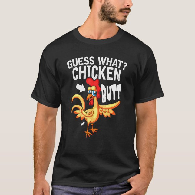Animal Bird Farming Chicken T-Shirt (Front)