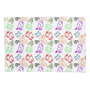 Animal Blanket Pillowcase