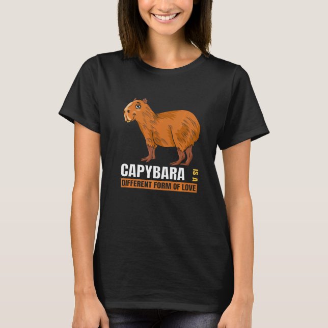 Animal Capybara   T-Shirt (Front)