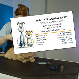 Animal Care Clinic Business Card