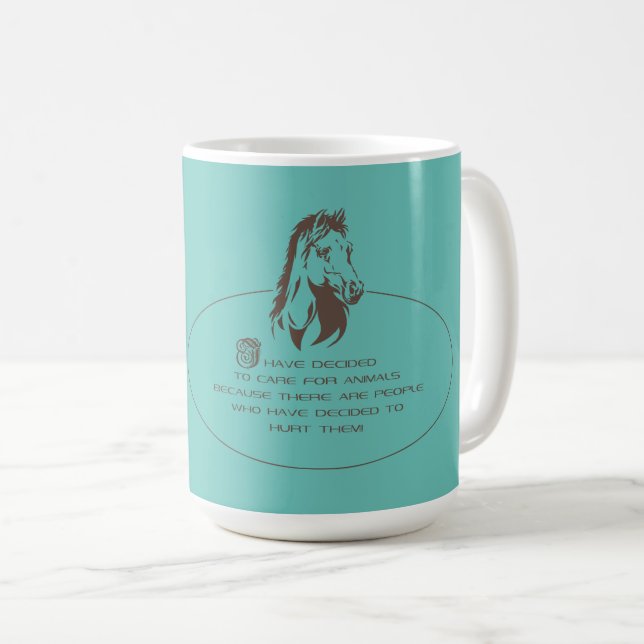 Animal Care Logo - Mug, Cup (Front Right)