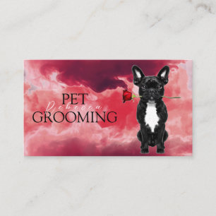 Animal Care Pet Grooming Spa Salon Puppy Business Card